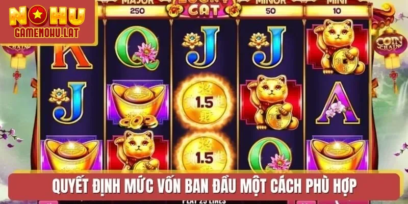 Quyết định mức vốn ban đầu một cách phù hợp